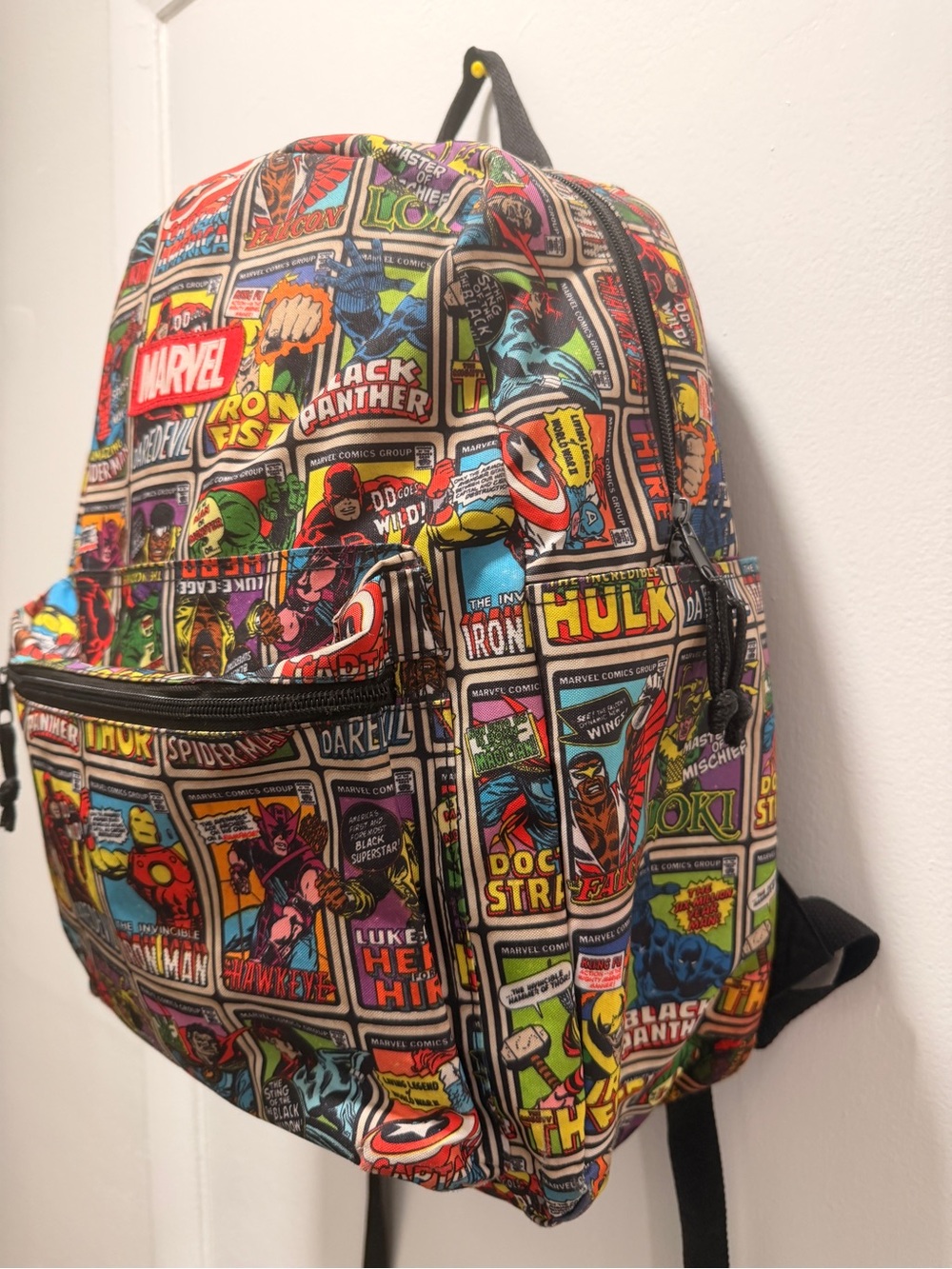 Marvel Comic Retro Collection Panel Multicolor Backpack - Marvel - Picture 3 of 10